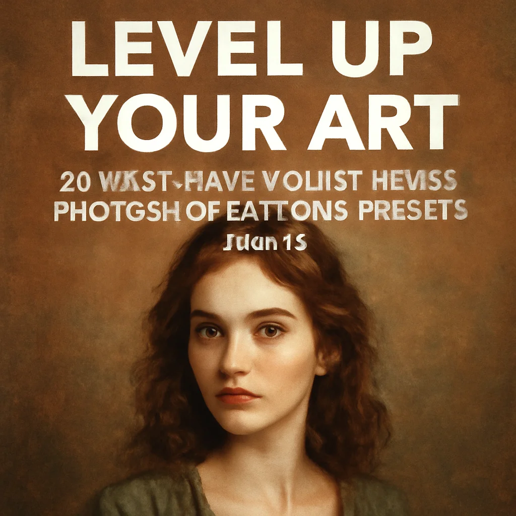 Level Up Your Art: 20 Must-Have volusthemes Photoshop Actions & Presets (Part 4)
