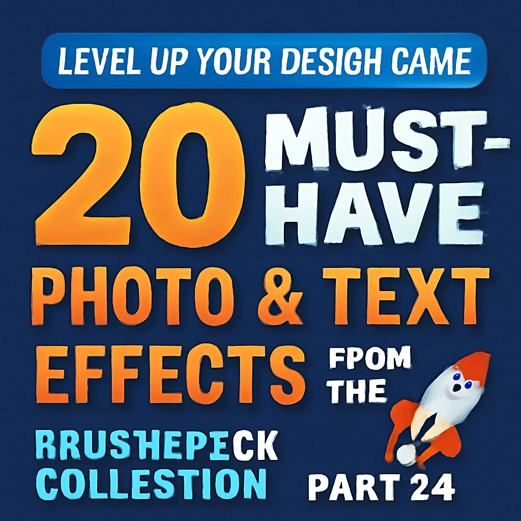Unlock Retro Vibes & Digital Magic: BrushesPack Collection Part 29 🎨