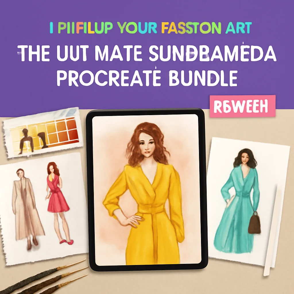 Level Up Your Fashion Art: The Ultimate Sundrameda Procreate Bundle Review 🎨✨ 1 level up your fashion art the ultimate sundrameda procreate 1566