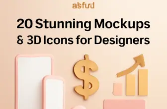 luckyash collection part 1 20 stunning mockups 3d icons for 217