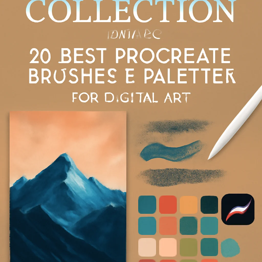 MiniTrezoDesign Collection Part 8: 20 Best Procreate Brushes & Palettes for Digital Art