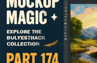 mockup magic explore the brushespack collection part 174 for 700