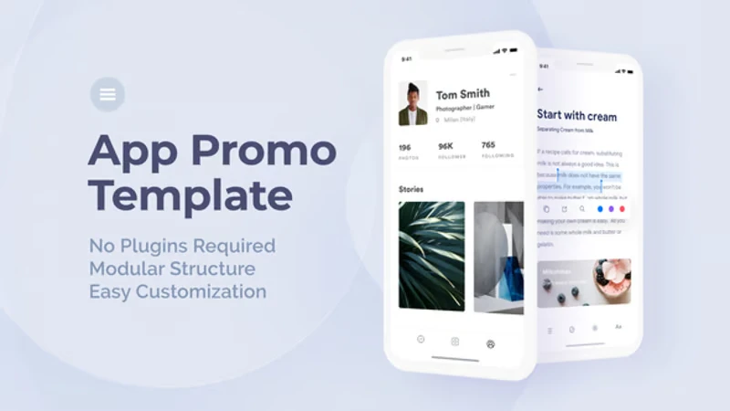 Modern Dynamic Mobile App Promo with 3D Smartphone Mockups 4 modern dynamic mobile app promo with 3d smartphone mockups11