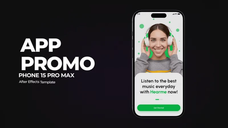 Modern Dynamic Mobile App Promo with 3D Smartphone Mockups 11 modern dynamic mobile app promo with 3d smartphone mockups5