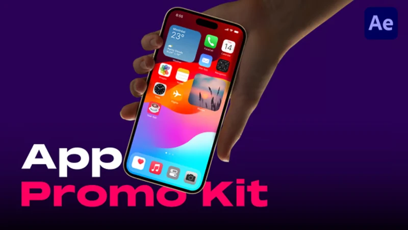 Modern Dynamic Mobile App Promo with 3D Smartphone Mockups 12 modern dynamic mobile app promo with 3d smartphone mockups6