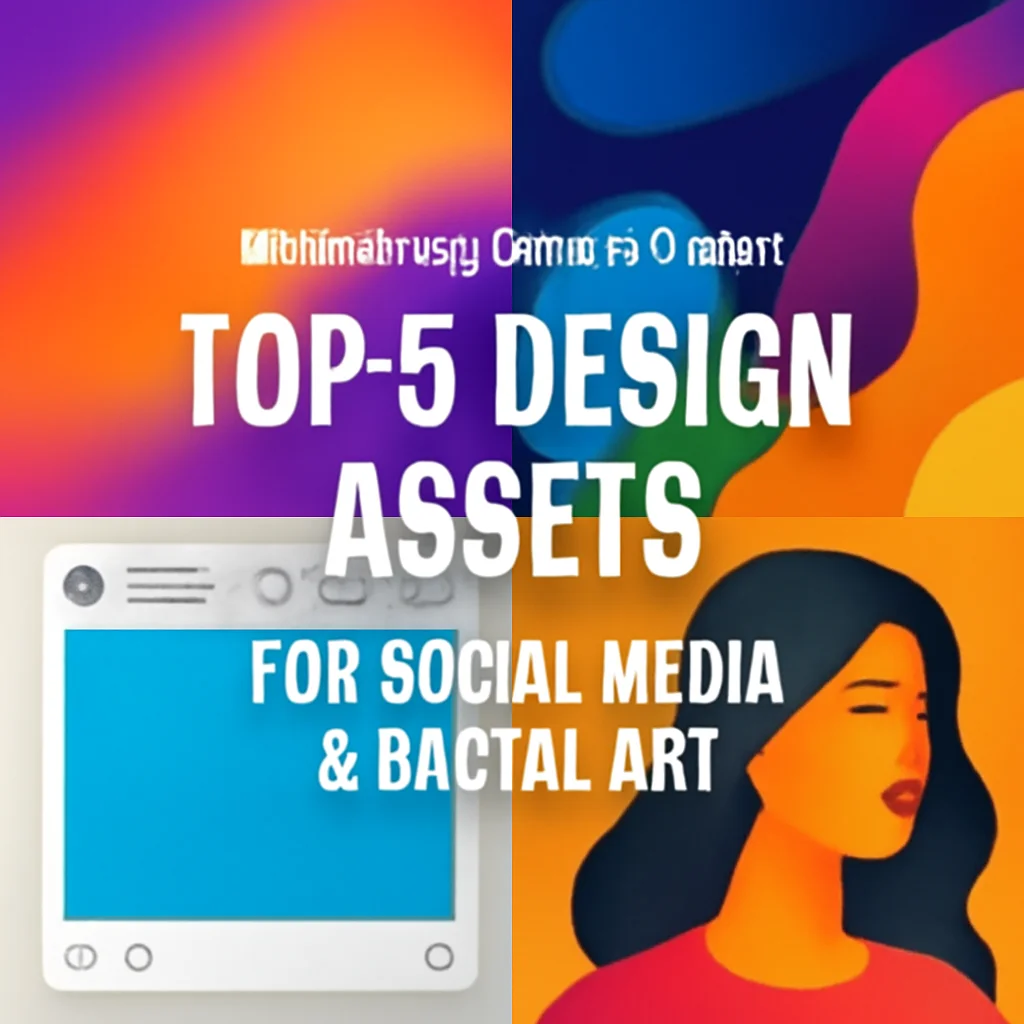 MotionMediaGroup Collection: Top 5 Design Assets for Social Media & Digital Art 🎨