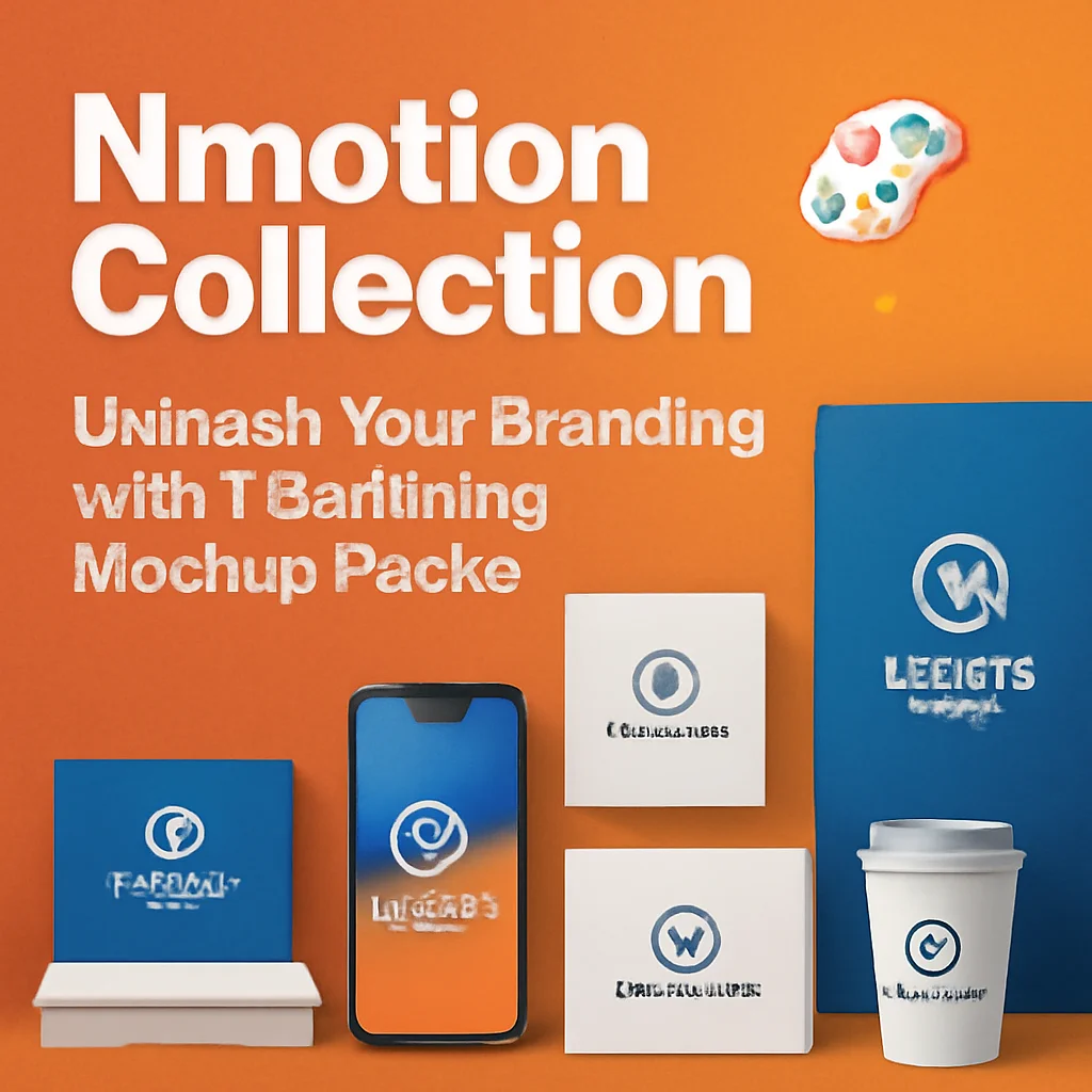 Nmotion Collection: Unleash Your Branding with 7 Stunning Mockup Packs 🎨✨
