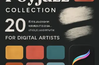 poyjazz collection part 2 20 procreate color palettes brush 289