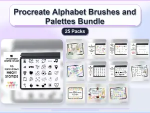 procreate alphabet brushes and palettes bundle 25 packs collage b72e6d88 1779183407