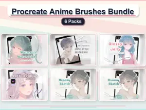 procreate anime brushes bundle 6 packs collage 64b688d4 1779181918