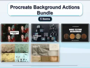 procreate background actions bundle 5 items collage 8261c005 1779181971