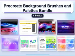 procreate background brushes and palettes bundle 8 packs collage fe7e6213 1779180734
