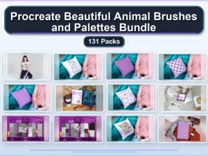 procreate beautiful animal brushes and palettes bundle 131 collage e6cf3036 1779183612