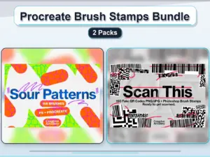 procreate brush stamps bundle 2 packs collage 4a5ccced 1779180812