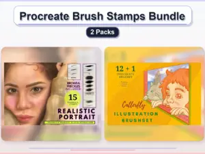 procreate brush stamps bundle 2 packs collage 8fe7e4c1 1779181316