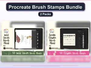 procreate brush stamps bundle 2 packs collage a57d07a1 1779183447
