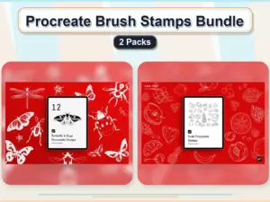 procreate brush stamps bundle 2 packs collage eacc76ab 1779181724