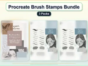 procreate brush stamps bundle 3 packs collage c11db7b5 1779183120