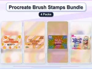 procreate brush stamps bundle 4 packs collage 7204ad9d 1779180848
