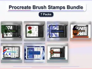 procreate brush stamps bundle 7 packs collage 5498edd8 1779183498