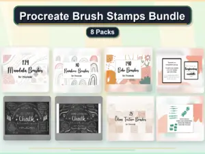 procreate brush stamps bundle 8 packs collage c1b1982f 1779183601
