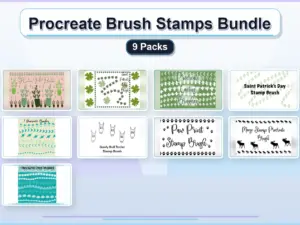 procreate brush stamps bundle 9 packs collage 96ef3f23 1779183347