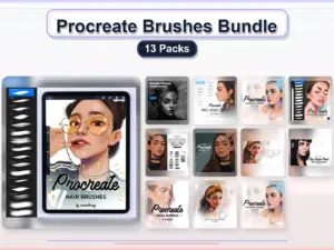 procreate brushes bundle 13 packs collage 1ba0dd1b 1779182848