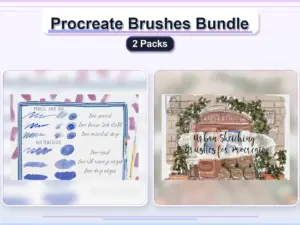 procreate brushes bundle 2 packs collage 355d6000 1779180769