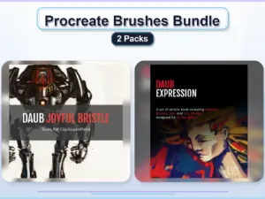 procreate brushes bundle 2 packs collage c1db533e 1779182575