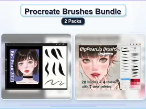 procreate brushes bundle 2 packs collage c6f19a4f 1779182302