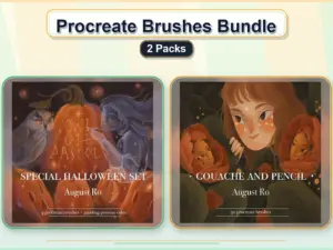 procreate brushes bundle 2 packs collage d8a53e95 1779182227