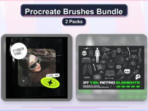 procreate brushes bundle 2 packs collage f2e859c7 1779181503