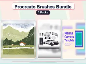 procreate brushes bundle 3 packs collage 1d24f2e8 1779183525