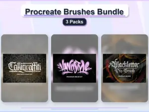 procreate brushes bundle 3 packs collage b3d03d68 1779183314