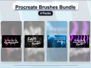 procreate brushes bundle 4 packs collage 7f37d457 1779183542