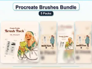 procreate brushes bundle 5 packs collage 44c83c72 1779183583