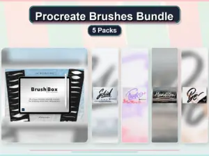 procreate brushes bundle 5 packs collage e291dd24 1779182133