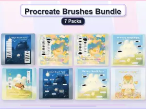 procreate brushes bundle 7 packs collage 7587f0e7 1779183079