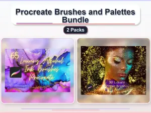 procreate brushes and palettes bundle 2 packs collage d2e31d08 1779181323