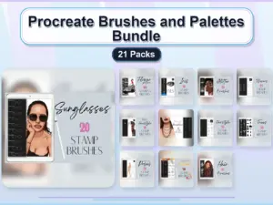 procreate brushes and palettes bundle 21 packs collage 4bbc3f10 1779182422