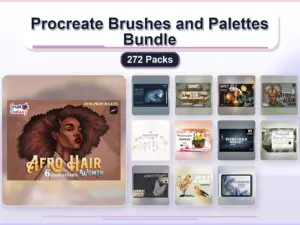 procreate brushes and palettes bundle 272 packs collage b0fb5899 1779182373