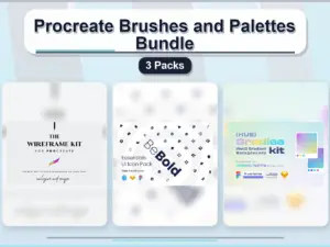 procreate brushes and palettes bundle 3 packs collage 68fc1d40 1779180605