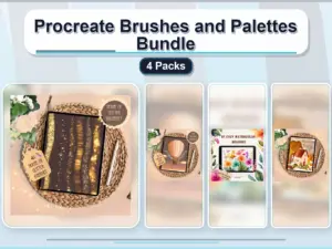 procreate brushes and palettes bundle 4 packs collage cbb220b0 1779181930