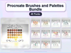procreate brushes and palettes bundle 49 packs collage 49e22f4b 1779181697