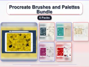procreate brushes and palettes bundle 6 packs collage 1e6cefd9 1779182769