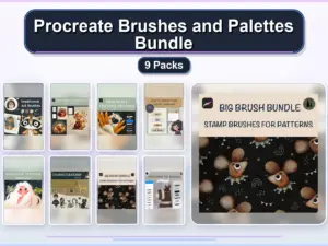 procreate brushes and palettes bundle 9 packs collage 494678e0 1779181451