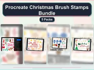 procreate christmas brush stamps bundle 5 packs collage 3a58267a 1779182438