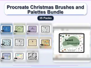 procreate christmas brushes and palettes bundle 35 packs collage 99c37a2b 1779182764