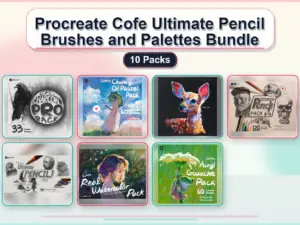 procreate cofe ultimate pencil brushes and palettes bundle collage 208ef497 1779183001