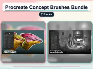 procreate concept brushes bundle 2 packs collage d9cacef2 1779182056